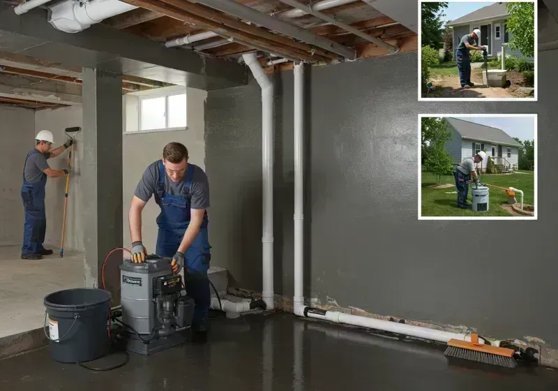 Basement Waterproofing and Flood Prevention process in Pojoaque, NM